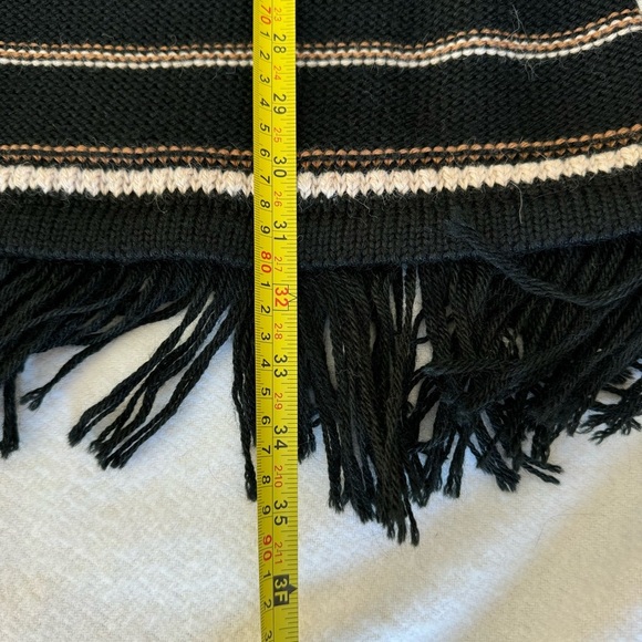 Johnny Was Ada Striped Open Front Alpaca Wool Blend Cardigan Sweater Size S - Picture 12 of 14